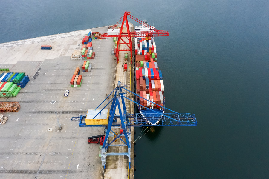 Balance 2020 en el transporte de mercancías marítimo