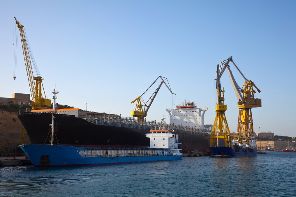 Transporte marítimo de cargas sobredimensionadas